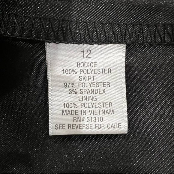 Dress Barn Women’s Sz 12 Fuchsia and Black Sheath Dress - Picture 9 of 10